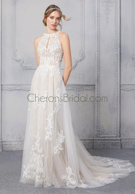 Blu - 5917 - Cressida - Cheron's Bridal, Wedding Gown