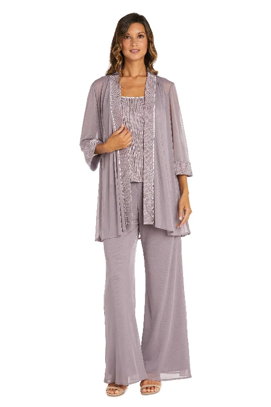 R&M Richards 9084 Long Jacket Pant Suit