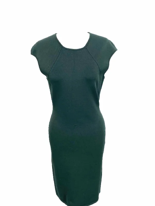 Alexander Wang Women's Emerald sheath Viscose Blend Size M Dress