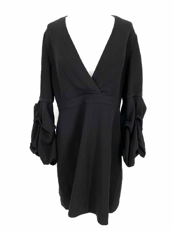 ALEXIS FIA Women's Black Viscose Size XL Dress