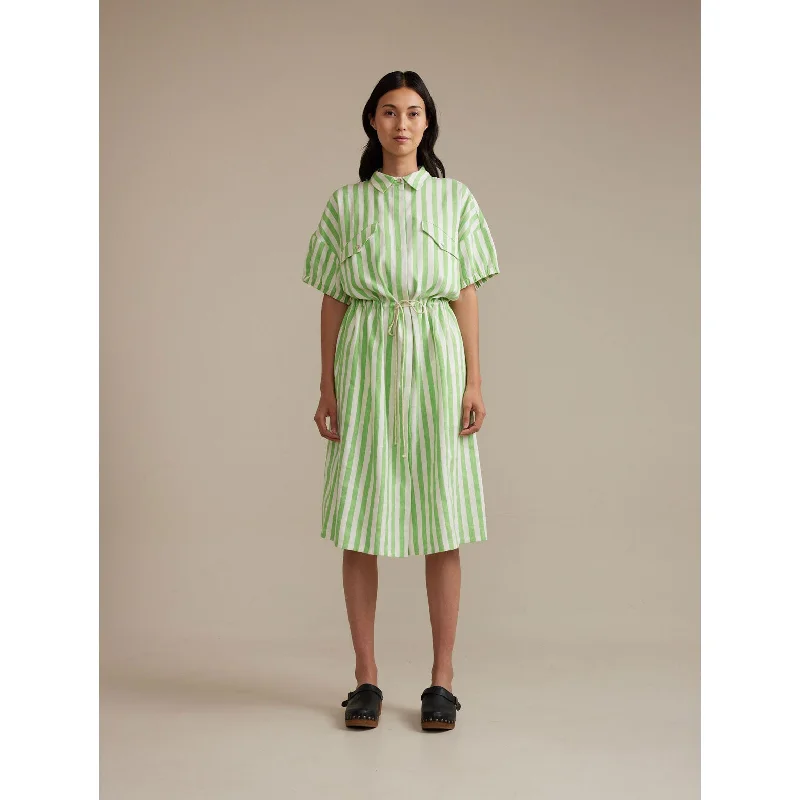 Bellerose Green Stripe Varia Womens Dress