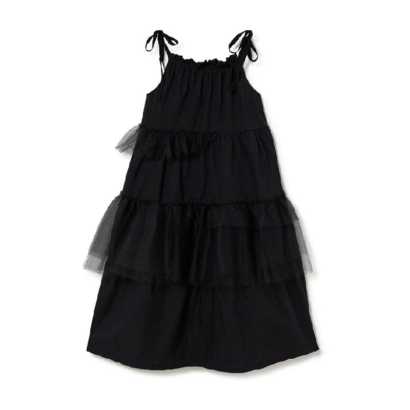 Little Creative Factory Black Honolulu Sun Dress