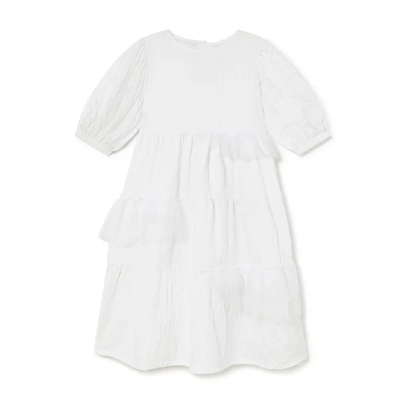 Little Creative Factory White Honolulu Dress