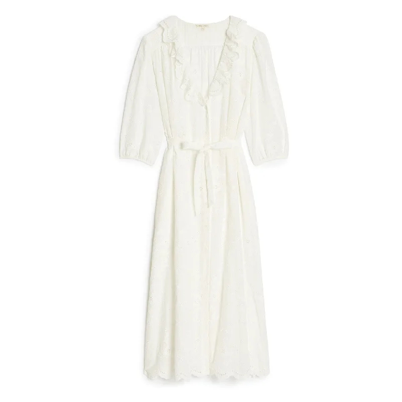 Louise Misha  Off White Alane Dress