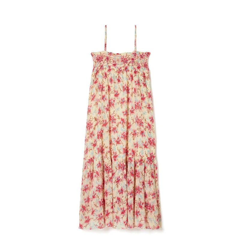 Louise Misha Raspberry Flowers Marcelina Womens Dress