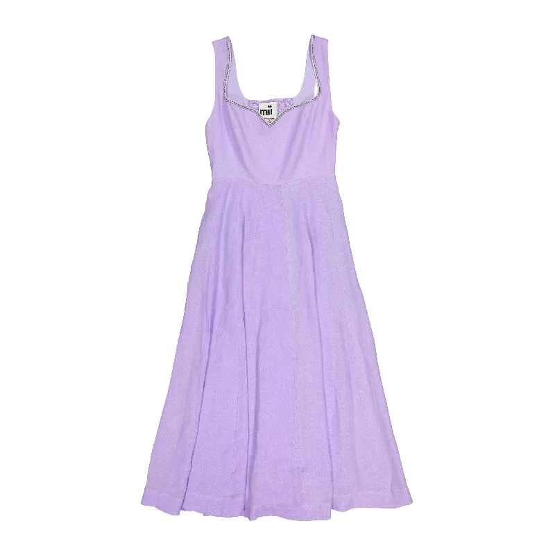 mii Light Violet Swing Dress