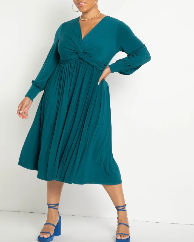 Mina Knot Front Dress | Gulf Coast