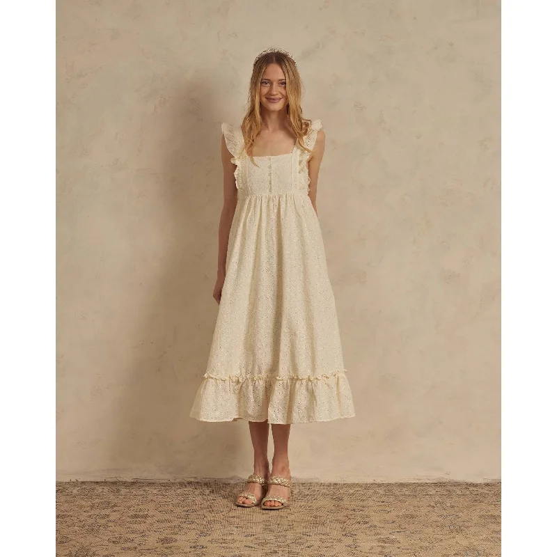 Noralee Ivory Eyelet Lucy Womens Dress