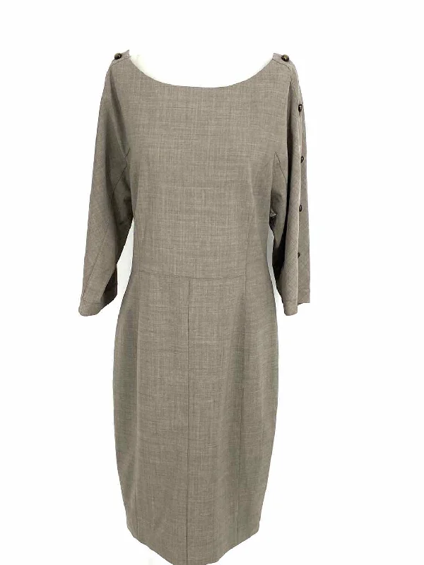 RACHEL ROY Women's Gray sheath Size 8 Dress