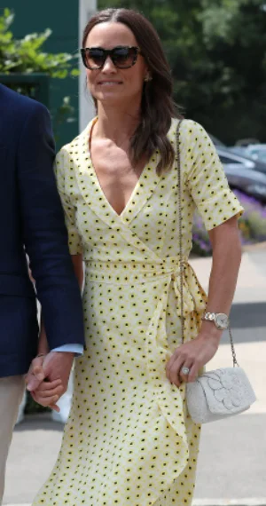 Sunflower Wrap Dress