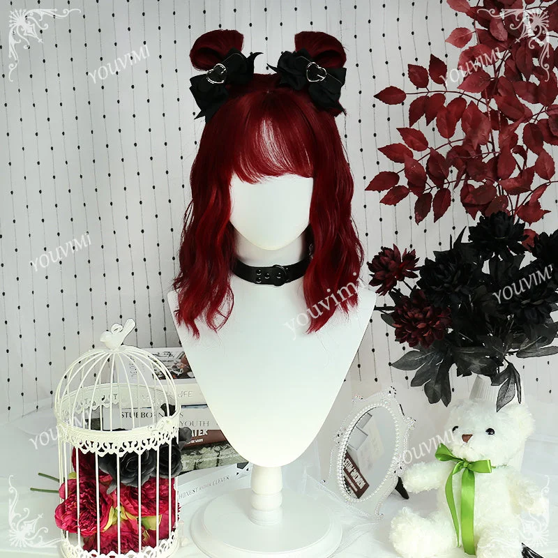 YOUVIMI ORIGINAL RED CURLY SHORT WIG PL-512B