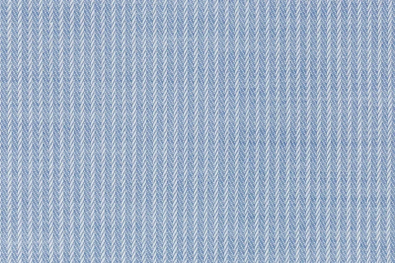 Shine Baby Blue Hairline Stripe Shirting