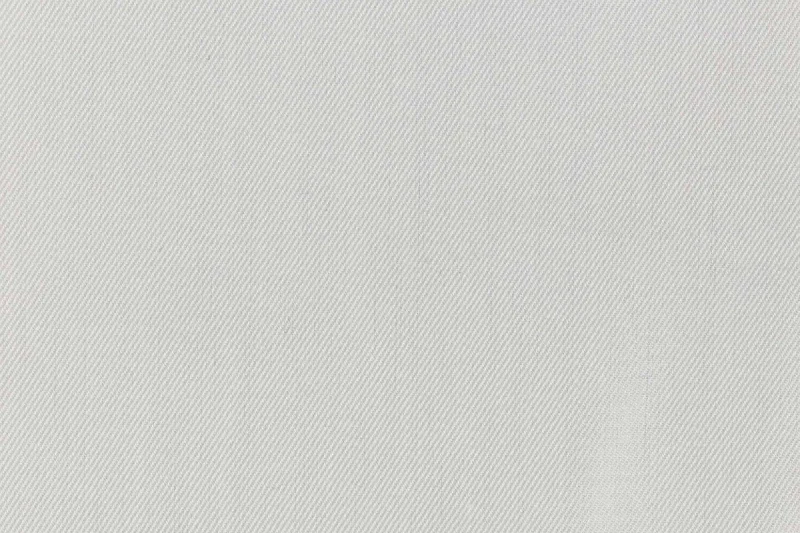 Sky Solid White  Twill Shirting