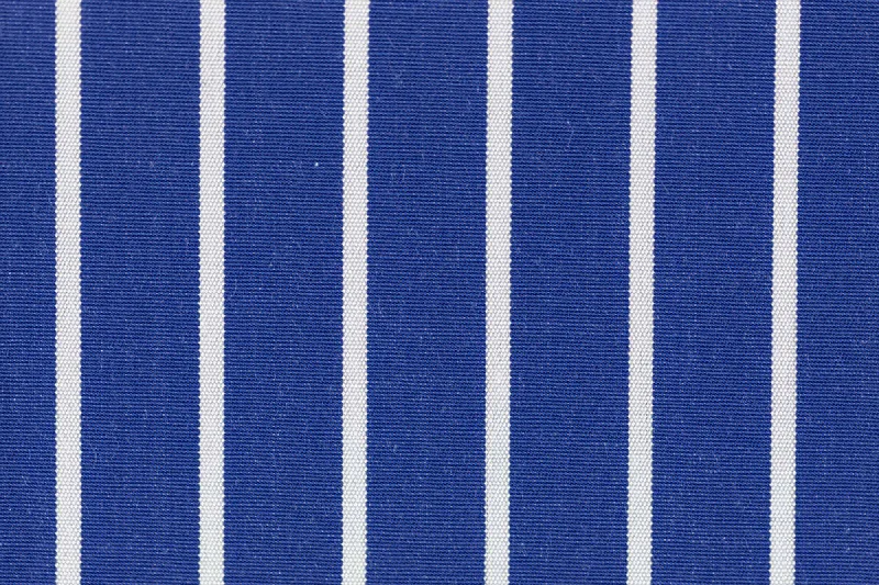 Soho Blue With White Pencil Stripe Shirting