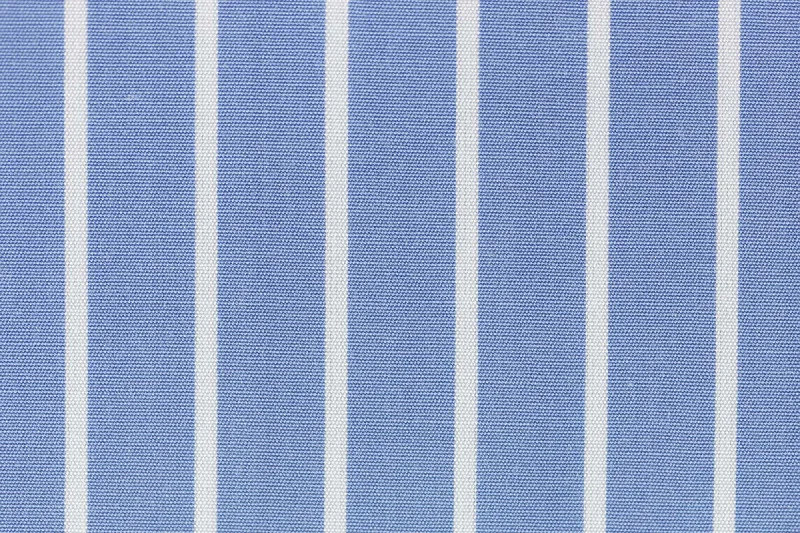 Soho Light Blue With White Pencil Stripe Shirting