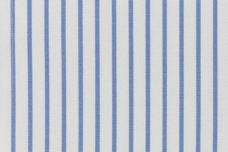 Street Baby Blue Pencil Stripe Shirting