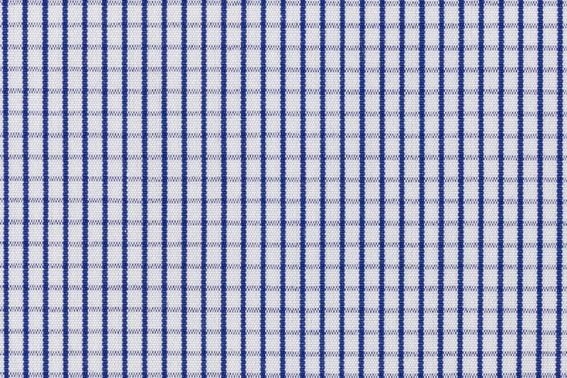 Street Blue Graph Check Shirting