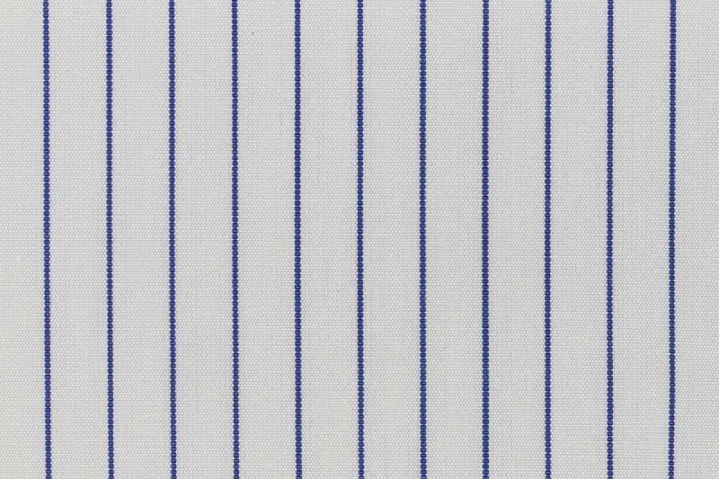 Street Blue Pencil Stripe Shirting