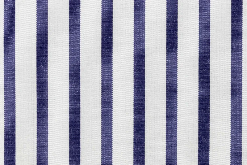 Street Navy Awning Stripe Shirting