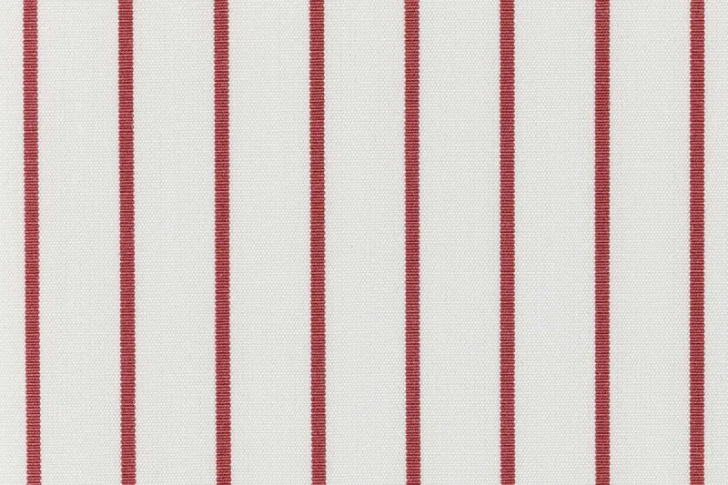 Street Red Pencil Stripe Shirting